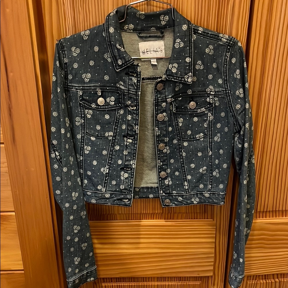 Levi's Floral Denim Jacket